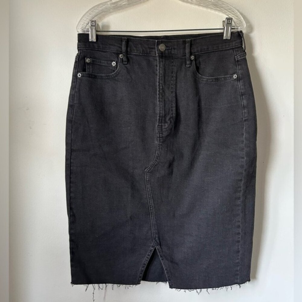 Gap Denim Black Pencil ‎ Skirt